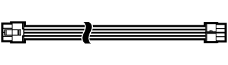 CORSAIR EPS / ATX 12V 8-pin (4+4) cable illustration