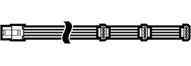 CORSAIR PATA (4-pin) cable illustration